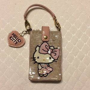 RARE Hello Kitty Che Che Sequined Phone Case
